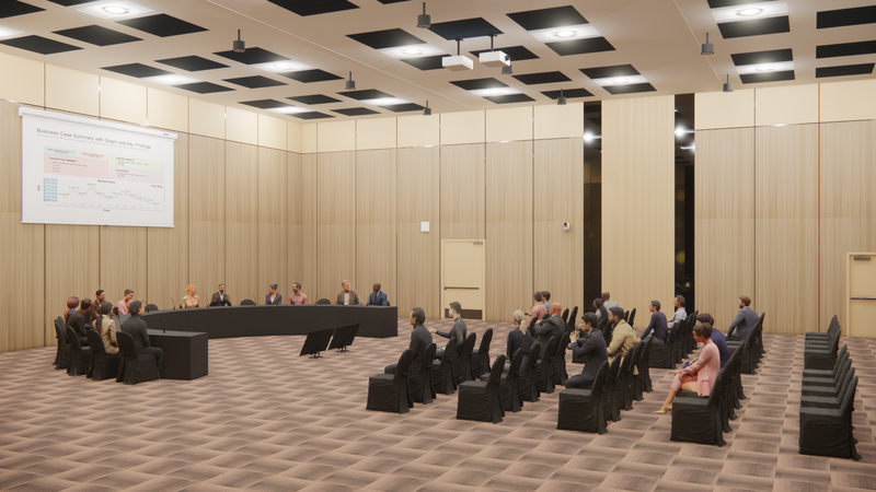 AV BIM Model Rendering - Scene 4
