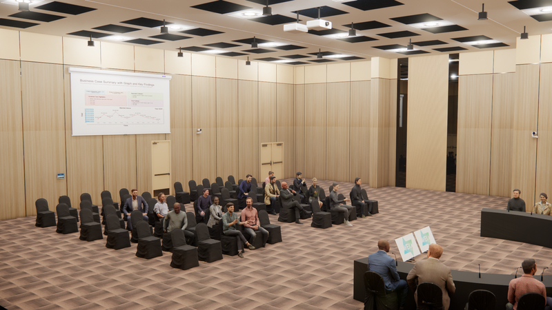 AV BIM Model Rendering - Scene 6